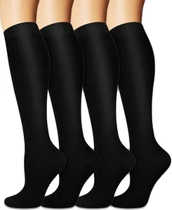 Compression Socks for Women and Men Circulation (3 Pairs) is Best Support for Running Athletic Cycling Hiking