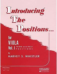 Introducing The Positions For Viola Vol1 Third And Half Positions (Rubank Educational Library, 130)