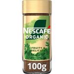 Nescafe Gold Organic Coffee Powder 100g Glass Bottle (Roasted Coffee).