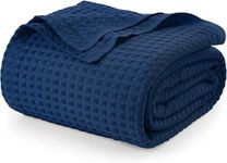 Utopia Bedding Navy 100% Cotton Waf
