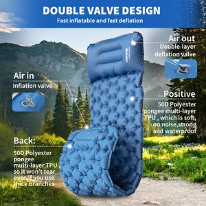 HiiPeak Ultralight Sleeping Pad – Compact Inflatable Camping Mat