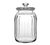 Pure Source India Floral Airtight Glass Jar Container - 350 Ml, 1 Piece Clear