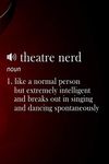 Notebook: Small Journal For Broadway Musical Fans And Theater Nerds I Funny Gift For Actor, Actress And Theatre Lovers