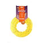 BarkButler x FOFOS Super Durable Frisbee Flyer Dog Toy - Yellow, Super Durable & Lightweight Pet Toys, Floatable Dog Toys for Large Dogs to Puppies (5-40kgs), Toys for Dogs of All Breeds