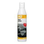 HG Steel Polish, Fast Acting Stainless Steel 3-in-1 Cleaner, Cleans, Shines & Protects Surfaces in The Kitchen & Home, for Steel, Aluminium, Copper & Other Metals - 250 ml (168030106)