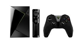 Nvidia SHIELD TV with Remote and Controller, Black