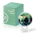 MOVA Globe - Earth with Clouds Prestige (8.5") | Self-Rotating Globe Powered by Light | Silent Motion, No Batteries or Wires | Unique Desk Decor or Gift for Space Lovers