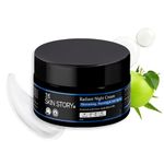 The Skin Story Anti Aging Radiant Night Cream for Women | Night Cream for Glowing & Radiant Skin |Fights Fine Lines & Wrinkles | For Women |With Stem Cells 45g