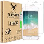 [3 Pack] Screen Protector for Apple iPhone 6 Plus 6s Plus Tempered Glass Film 9h HD iSOUL, 0.26mm Premium Accessories Shatterproof Protection 5.5 Inch [Easy Installation] [3D Touch] [Ultra Strong]