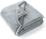 UGG 33171 Coco Luxury Plush Throw Blanket Ultra Soft Reversible and Machine Washable, Perfect for Sofa or Bedroom Decor, 178 x 128cm,Seal