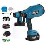 TOMAHAWK® CPS-3225 Power Paint Sprayer 3800 RPM Noload Speed, 200cm-500cm Spraying Diameter with 20V-3.0 Ah Battery | Suitable for Wall, Door Paintings