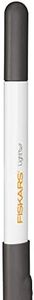 Fiskars Light Weed Puller – 90cm Stainless Steel, Black/White Handle