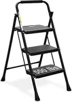 HBTower 3 Step Ladder, Folding Step