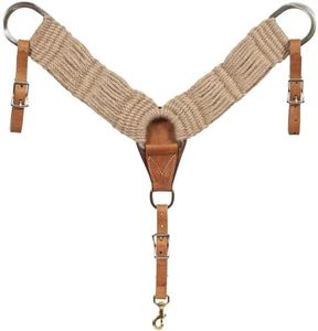 Mustang Co. Mohair Breast Collar Tan Horse