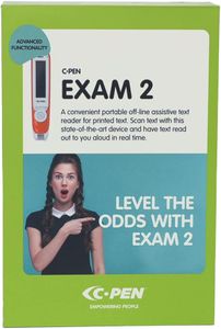 C-Pen Exam Reader 2 Text-to-Speech Scanner – Assistive Device for Dyslexia, 10+ Languages, Windows & Mac