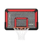 Lifetime 3823 Rectangular Impact Basketball 44-Inch Backboard and Rim Combo