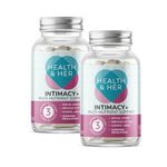 Health & Her Intimacy+ Multi-Nutrient Support for Women | 120 Vegan Tablets | Female Libido Booster Supplements for Women with Maca Root and Tribulus to Help Discover You Again | 2 Month Supply