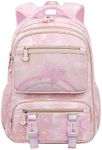 Backpacks for Girls Backpack for School Cute Kawaii Backpack Kids Book Bag School Bag for Elementary Primary Students, Apricot