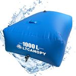 LTCANOPY Water Tank,Large-Capacity Foldable Water Bladder Tanks Container,Collapsible Soft Drought-Resistant Water Bag, fire-Fighting Agricultural use Water Storage Bladder(1000L)