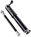 PRO BIKE TOOL Mini Bike Pump - Fits Presta and Schrader - High Pressure Psi - Reliable, Compact & Light - Bicycle Tyre Pump for Road, Mountain and BMX Bikes