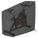 Tonhui Exercise Bike Cover, Upright Indoor Cycling Protective Cover Dustproof Waterproof Cover Ideal for Indoor Or Outdoor Use