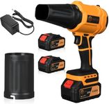 Leaf Blower Cordless, Handheld Leaf Blower with Battery and Charger, Handheld Leaves Blower Dryer Air Blowers for Patio Cleaning