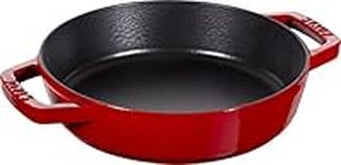 STAUB Cast Iron Frying Pan with Dou