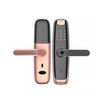 amiciSmart Biometric Door Lock, WiFi Smart Lock Smartlife App Compatible with Multiple Unlock Options, Fingerprint Unlocking