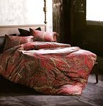 (King, Spanish Red) - Boho Paisley 