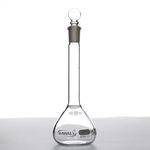 RAWAL'S Borosilicate Glass 3.3 Volumetric Flask 100 ml laboratory glassware