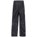 Trespass Kids Qikpac Waterproof Packaway Over Trousers - Black - 11-12 Yrs