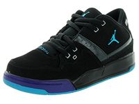 Jordan Air 1 Mid Mens Shoes, Black/Black/Black, 8