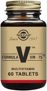 Solgar Formula VM-75 Tablets - Pack of 60 - 28 Active Ingredients and 13 Essential Nutrients - For Complete Wellbeing - Vegan and Gluten Free