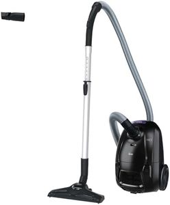 Hoover HE1 Home Compact et Puissant HEZ107HM, Aspirateur Traineau avec Sac, Haute-Performance, Léger, Brosse Tous Sols, Accessoire 2en1, Filtre EPA Lavable, Capacité 2,5L, Vidage Facile