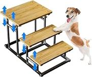 Deformable Bamboo Pet Dog Stairs Do