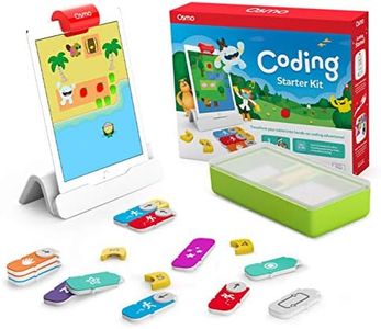 Osmo - Coding Starter Kit for iPhone & iPad-3 Educational Learning Games-Ages 5-10+ Learn to Code, Basics Puzzles-STEM Toy-Logic, Fundamentals(Osmo iPad/iPhone Base Included)