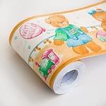 Balloon Teddy - Self-Adhesive Wallpaper Borders Home Decor(Roll)