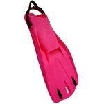 SCUBAPRO GO Sport Scuba Fin for Scuba Diving, Snorkeling and Swimming, with Bungee Open Heel Strap, X-Small, Pink