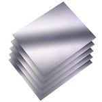 Graphite Flexible Foil Gasket Sheet, 0.5mm x 200mm x 250mm, 99.5% Flexible Graphite Sheet, 5PCS