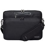 Cocoon MMS2505BK Buena Vista 13" Laptop Messenger Sling with Built-in Grid-IT! Accessory Organizer (Black)