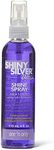 One 'n Only Shiny Silver Ultra Shine Spray, Restores Shiny Brightness to White, Grey, Bleached, Frosted, or Blonde-Tinted Hair, Instantly Revitalizes Dry Hair, Prevents Color Fading, 4 Fl. Oz