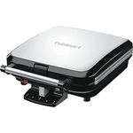 Cuisinart 4-Slice Belgian Waffle Maker, Stainless Steel/Black, WAF-150P1