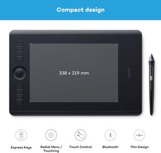 Wacom Intuos Pro M Drawing Tablet – Medium Graphics Tablet