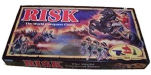 Risk 1993 Board Game with Army Shaped Miniatures