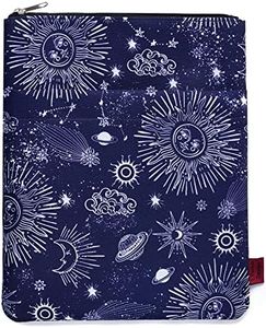 Zodiac Sun & Moon Book Sleeve, Book Covers for Paperbacks, Book Sleeves with Zipper, 11 X 8.5 Inch, Astrology Gifts