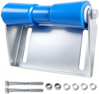 XIANGZI 12" Boat Trailer Rollers with Brackets Galvanized Steel Keel Roller Assembly Kit for Easy Water Launch