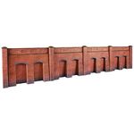 Metcalfe Models PO244 OO/HO Scale Retaining Walls Red Brick Style by Metcalfe Models