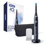 Oral B Power iO Series 7G Electric Toothbrush, Black Onyx, iO7 Rechargeable Power Toothbrush with 1 Brush Head and Travel Pouch