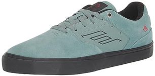 Emerica Men's The Low Vulc Skate Shoe, Slate, 7