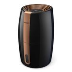 Philips Humidifier 2000 Series - Natural and Hygienic Humidification by Nano-Large Water Molecules, Black/Copper (HU2718/10)